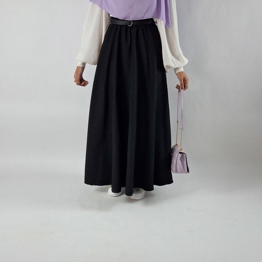 سكيرت روزلاين سادة دابل كلوش