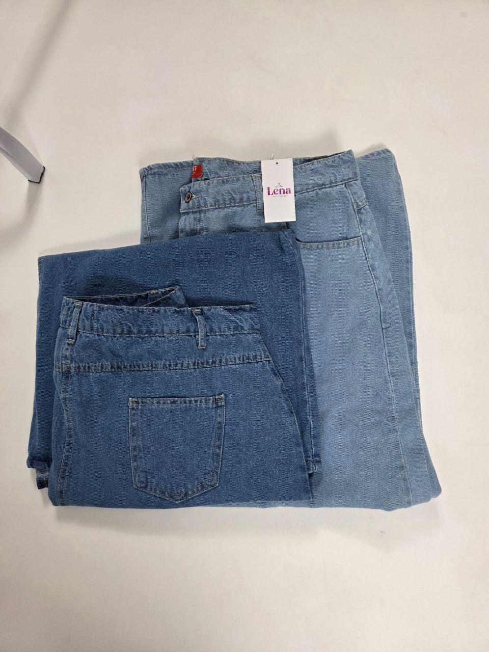 سكيرت جينز كمر سادة