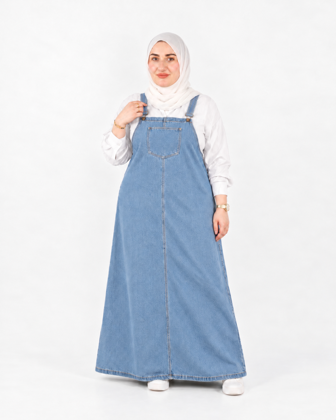 سولوبتة جينز وسط فاتح